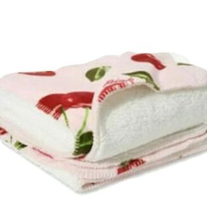 Victoria's secret pinch me cherries Sherpa blanket
